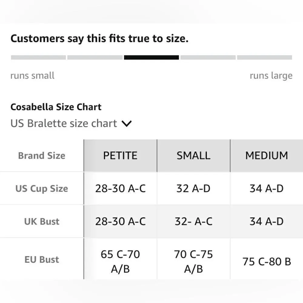 Cosabella Italia Lace Soft Bra